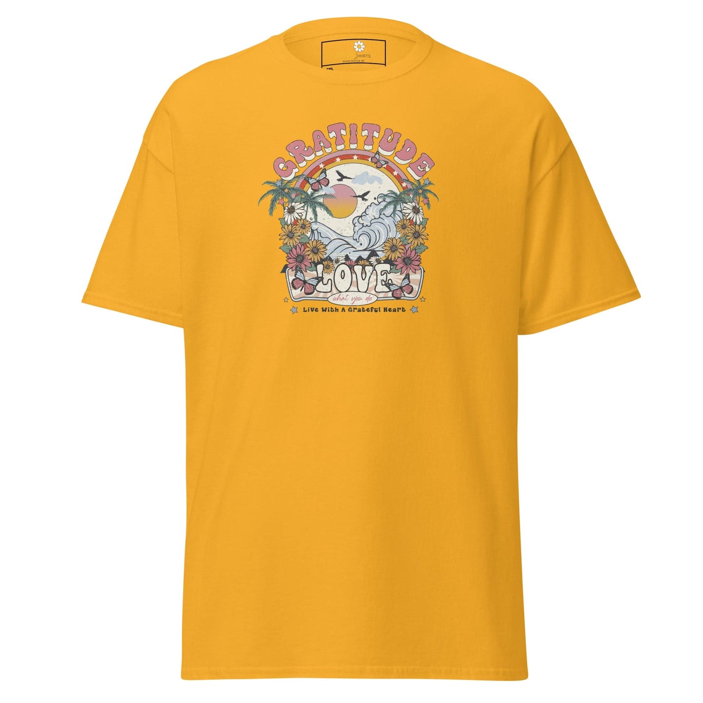 T-shirt Design Tee • Men / Women • [2xl-5xl] - Gold / 2xl