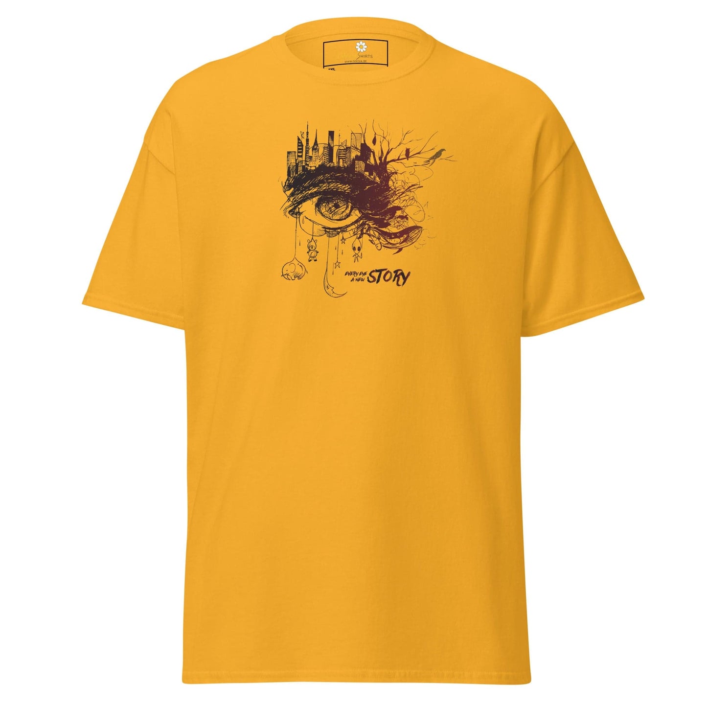 T-shirt Design Tee • Men / Women • [2xl-5xl] - Gold / 2xl