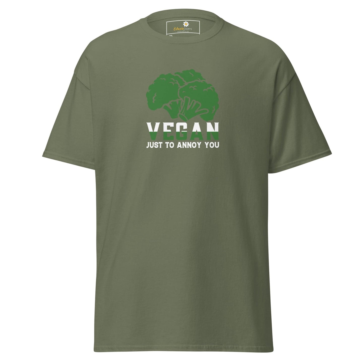 T-shirt Design Tee • Men / Women • [2xl-5xl] - Military Green / 2xl