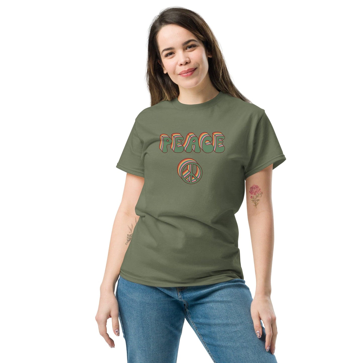 T-shirt Design Tee • Men / Women • [2xl-5xl] - Military Green / 2xl