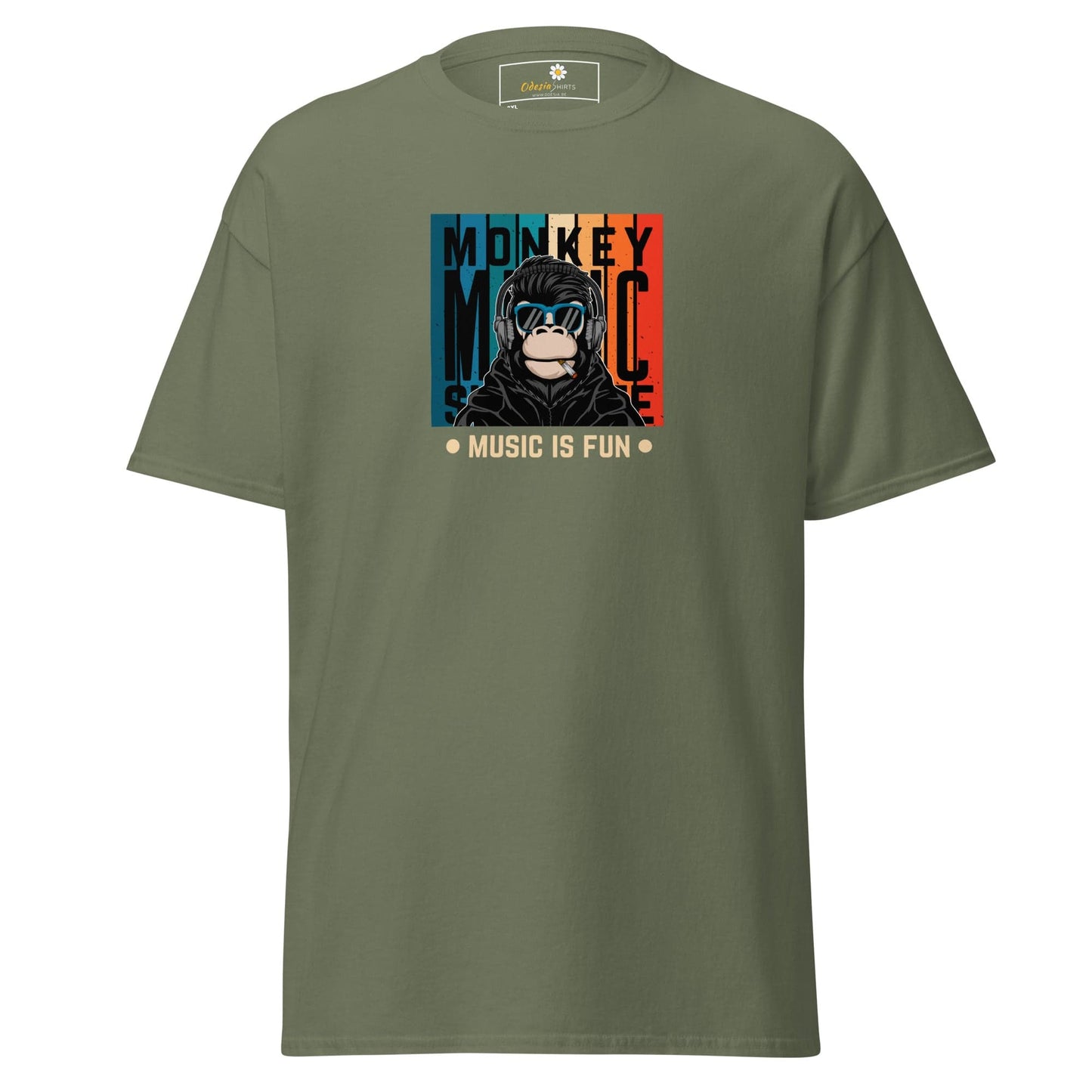 T-shirt Design Tee • Men / Women • [2xl-5xl] - Military Green / 2xl