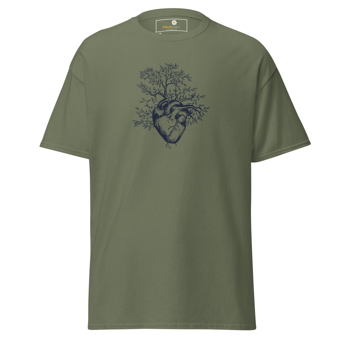 T-shirt Design Tee • Men / Women • [2xl-5xl] - Military Green / 2xl