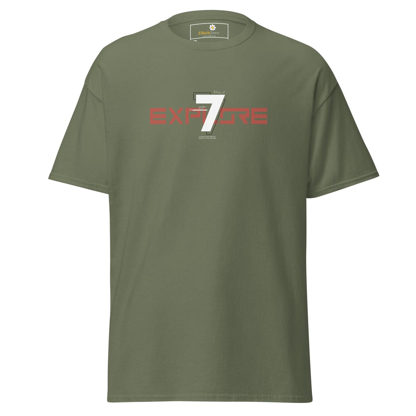 T-shirt Design Tee • Men / Women • [2xl-5xl] - Military Green / 2xl
