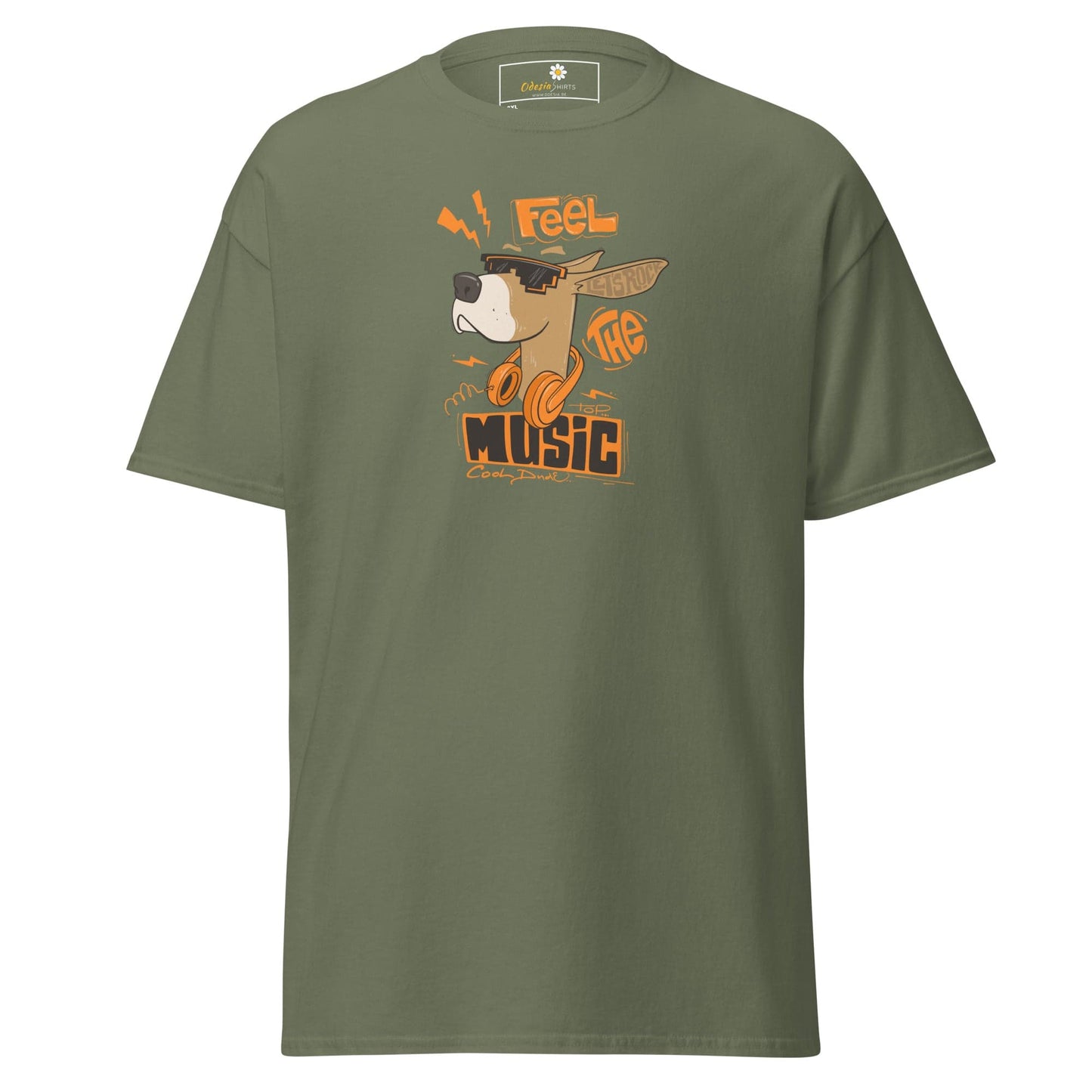 T-shirt Design Tee • Men / Women • [2xl-5xl] - Military Green / 2xl