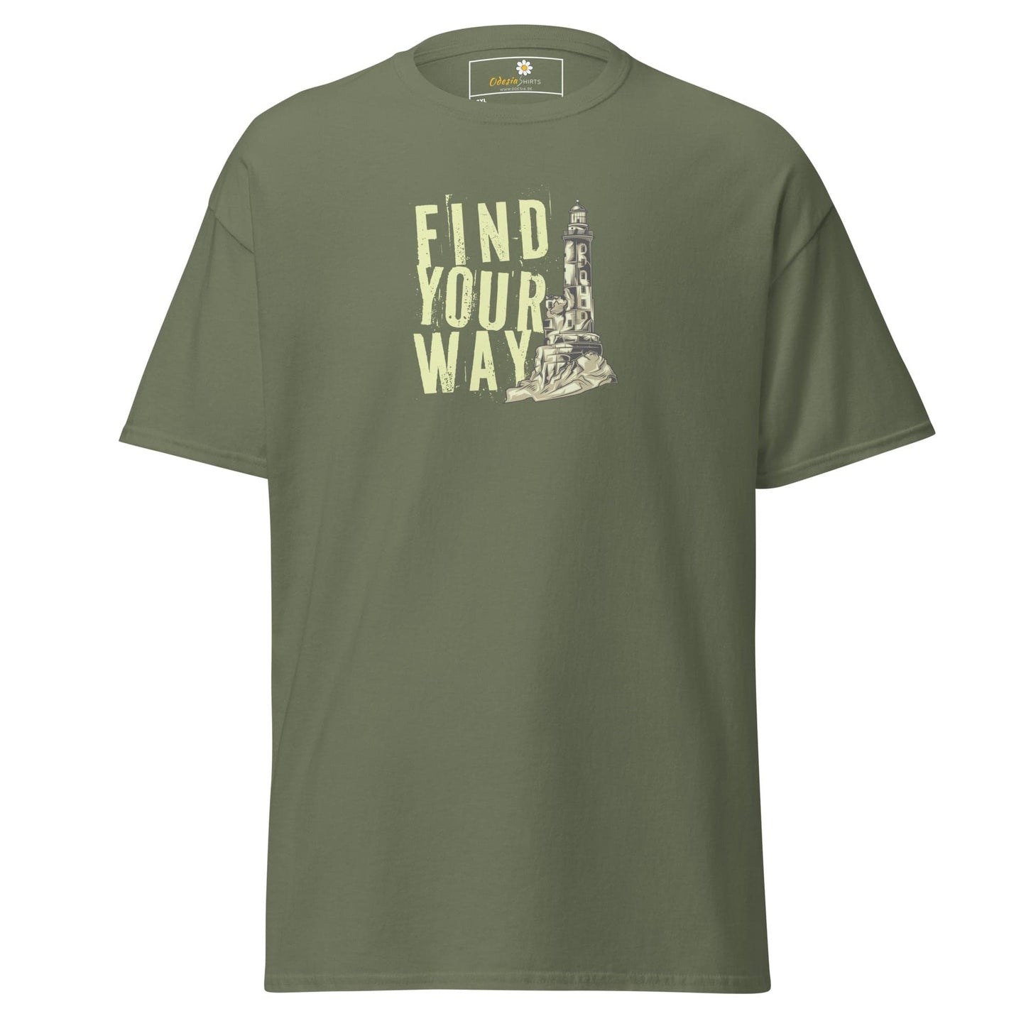 T-shirt Design Tee • Men / Women • [2xl-5xl] - Military Green / 2xl
