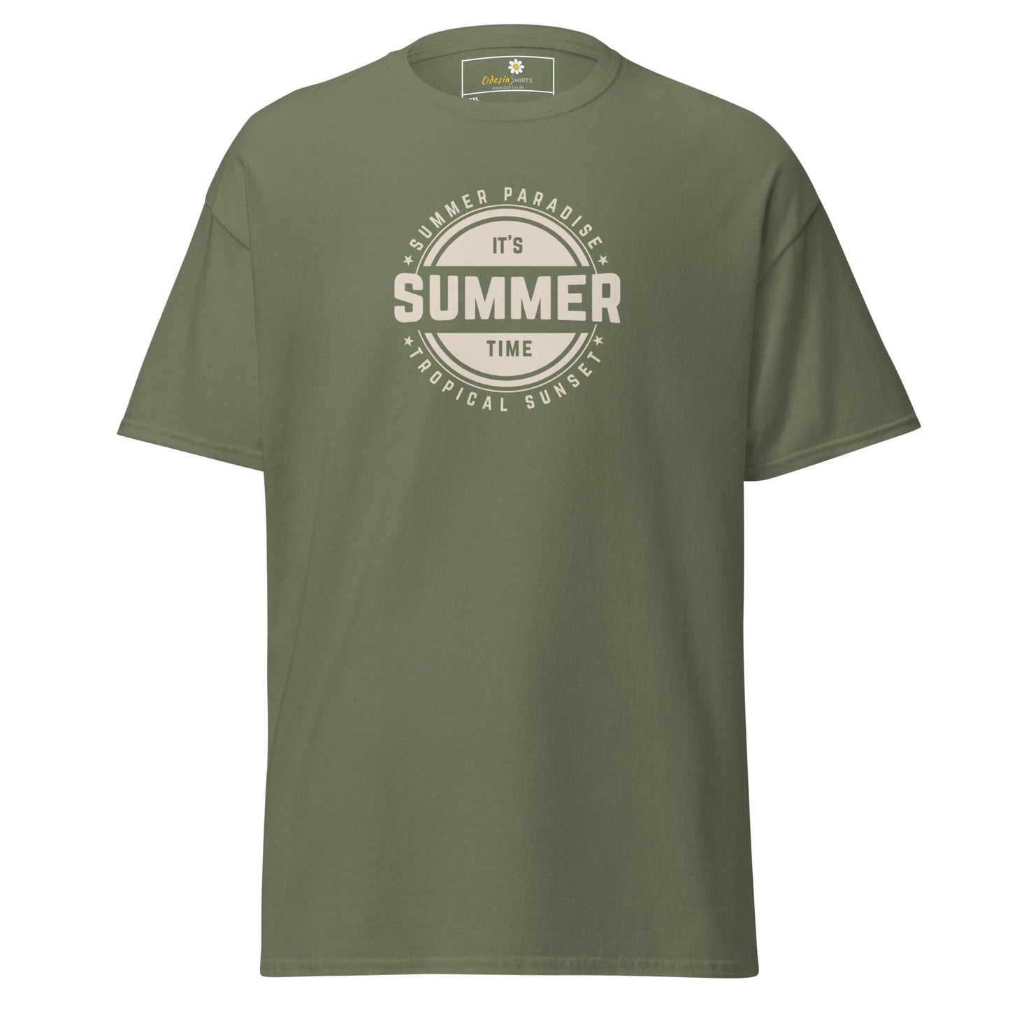 T-shirt Design Tee • Men / Women • [2xl-5xl] - Military Green / 2xl