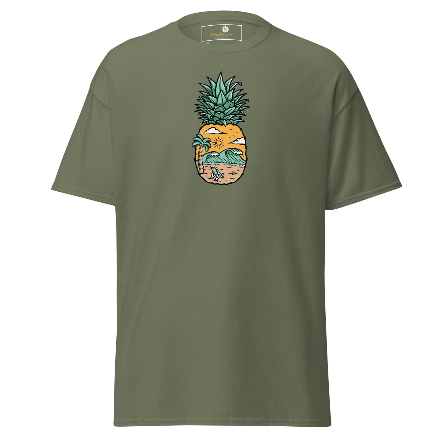 T-shirt Design Tee • Men / Women • [2xl-5xl] - Military Green / 2xl