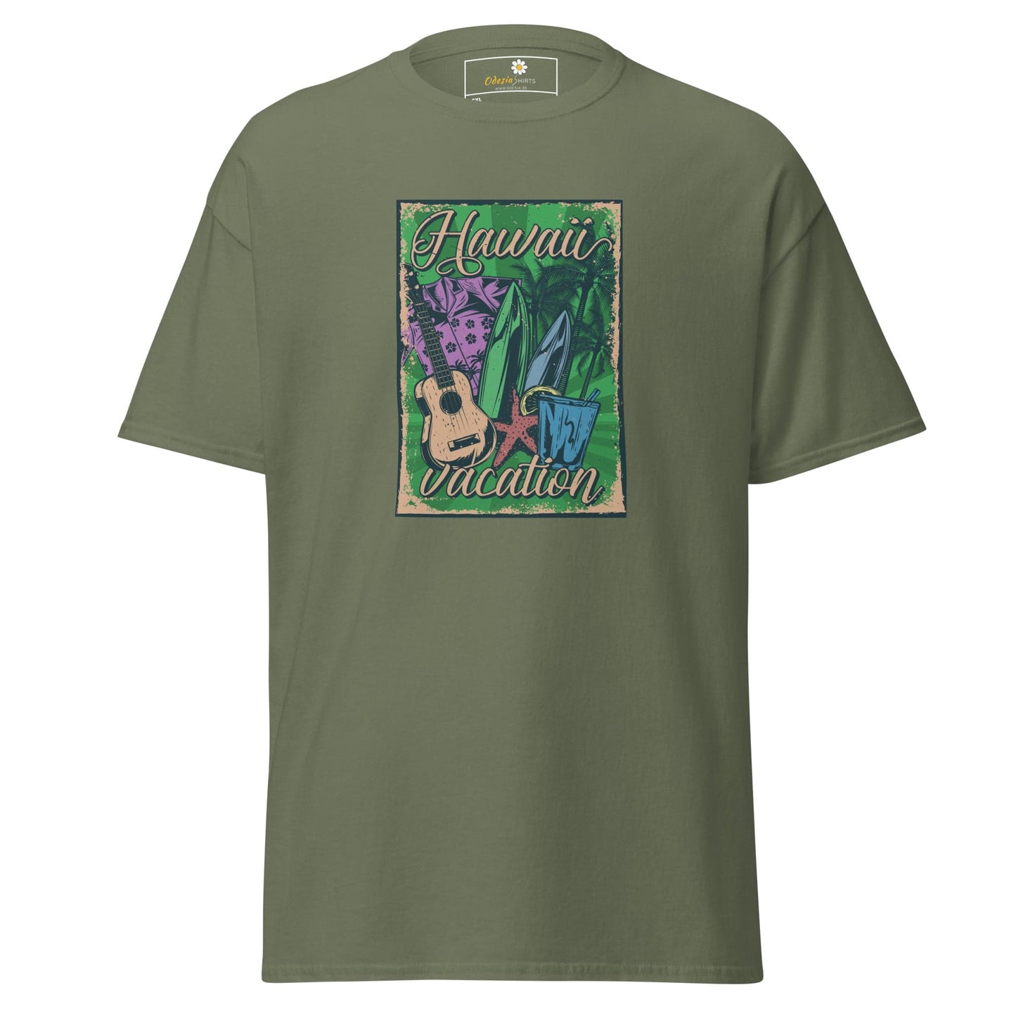 T-shirt Design Tee • Men / Women • [2xl-5xl] - Military Green / 2xl