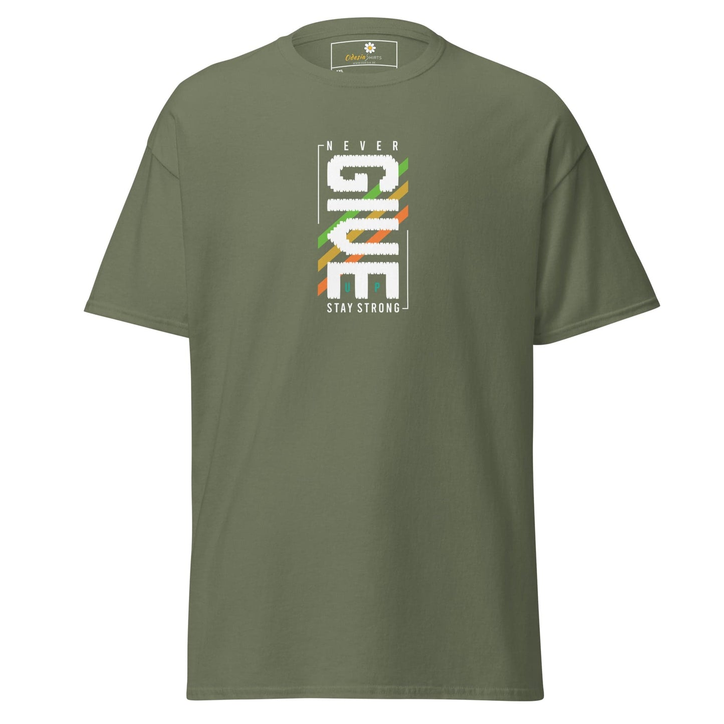 T-shirt Design Tee • Men / Women • [2xl-5xl] - Military Green / 2xl