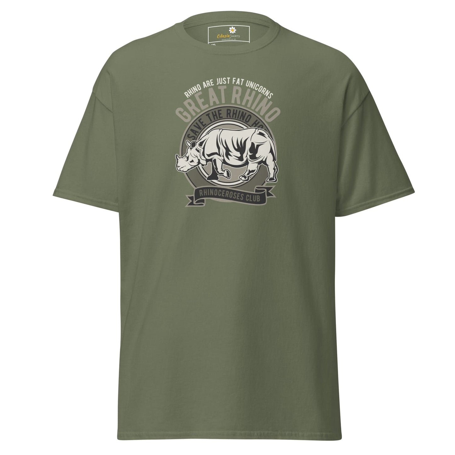 T-shirt Design Tee • Men / Women • [2xl-5xl] - Military Green / 2xl