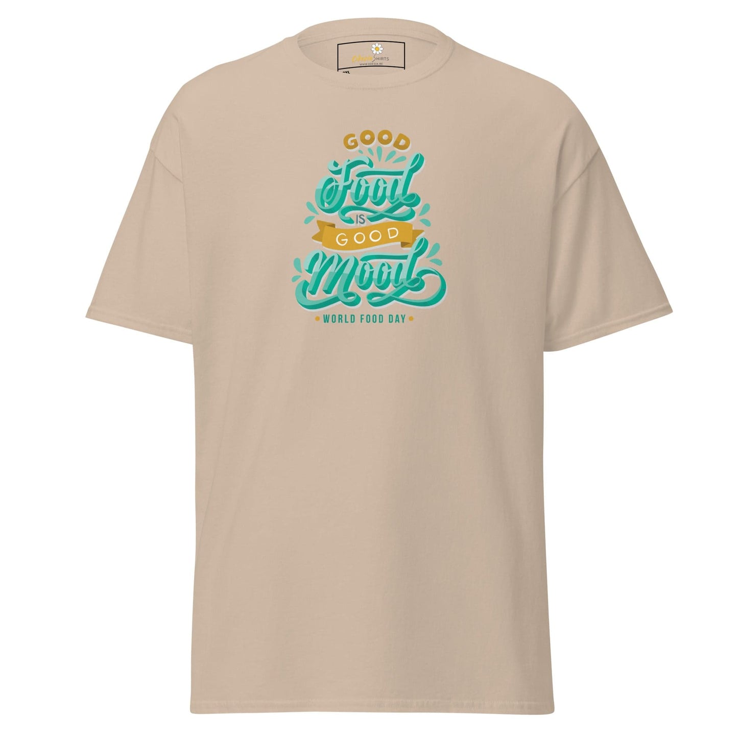T-shirt Design Tee • Men / Women • [2xl-5xl] - Sand / 2xl