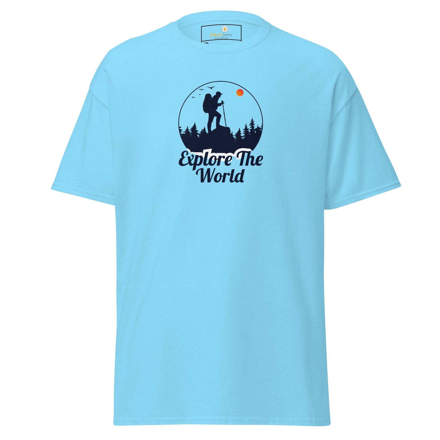 T-shirt Design Tee • Men / Women • [2xl-5xl] - Sky / 2xl